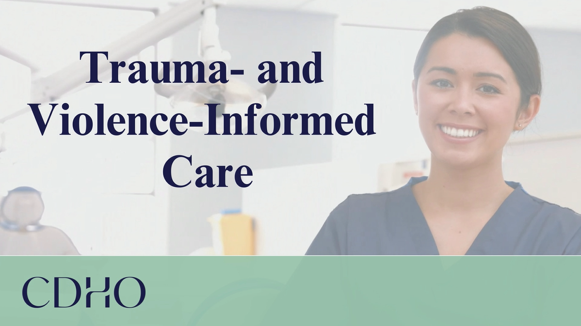 Trauma- and Violence-Informed Care